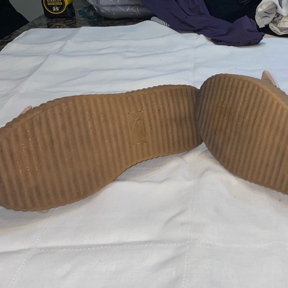 Knot-Front Lace-Up Flats in Taupe - Picture 9 of 9